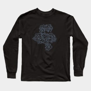 zendoodle blue Long Sleeve T-Shirt